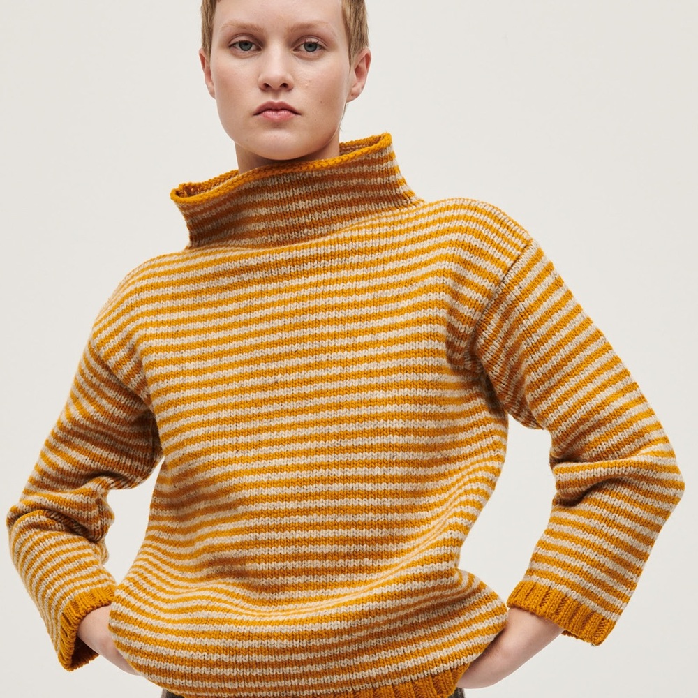 Babaa No 06 Ochre Pullover Sweater